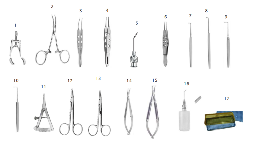 Microsurgery Squint/Strabimus Set
